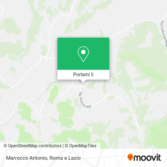 Mappa Marrocco Antonio