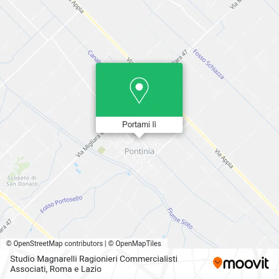 Mappa Studio Magnarelli Ragionieri Commercialisti Associati