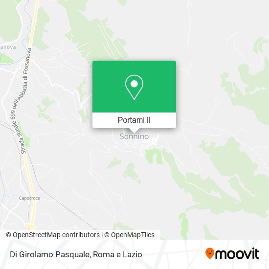 Mappa Di Girolamo Pasquale