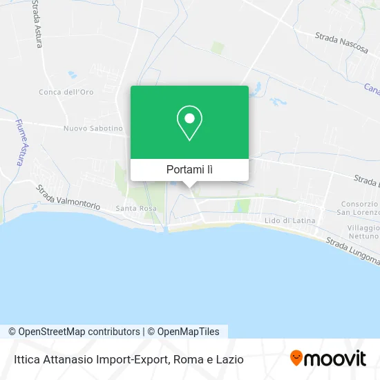 Mappa Ittica Attanasio Import-Export