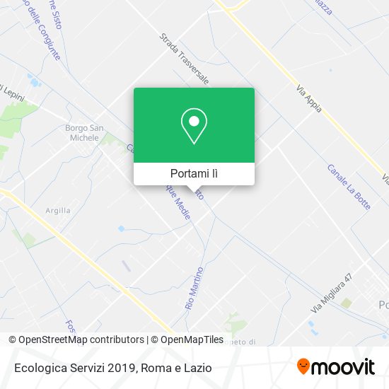 Mappa Ecologica Servizi 2019