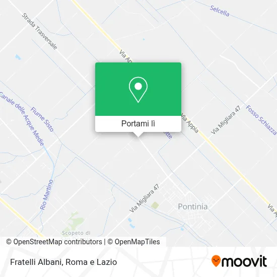 Mappa Fratelli Albani