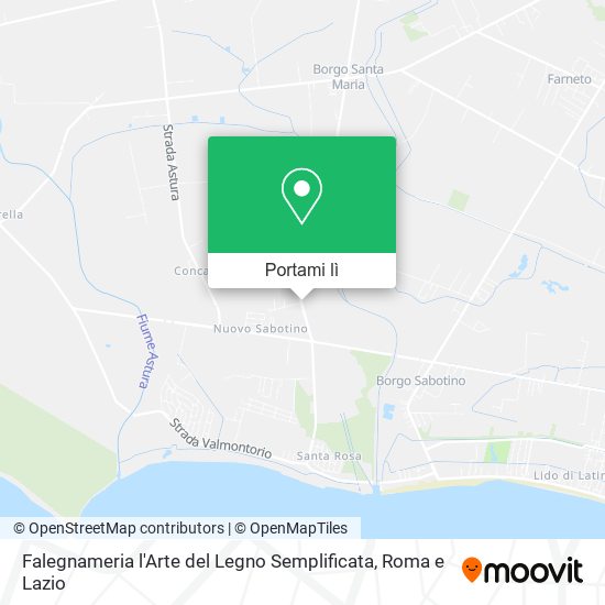 Mappa Falegnameria l'Arte del Legno Semplificata