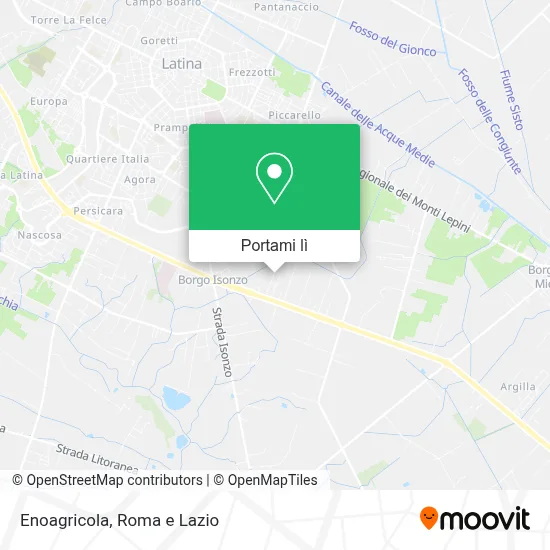 Mappa Enoagricola