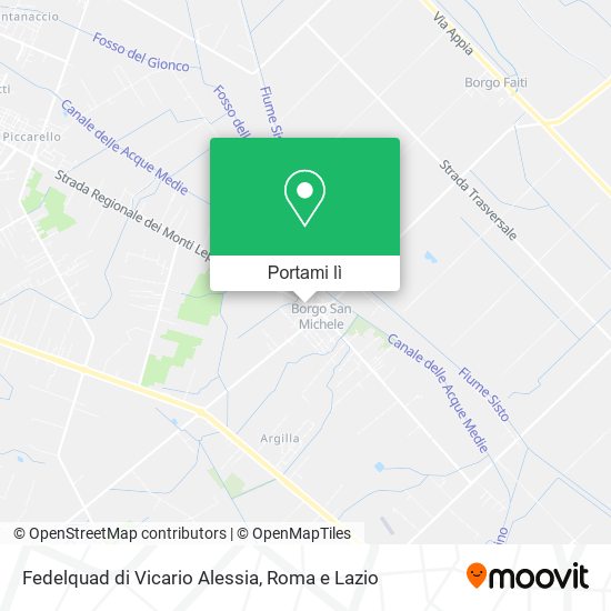 Mappa Fedelquad di Vicario Alessia