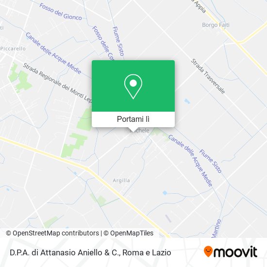 Mappa D.P.A. di Attanasio Aniello & C.