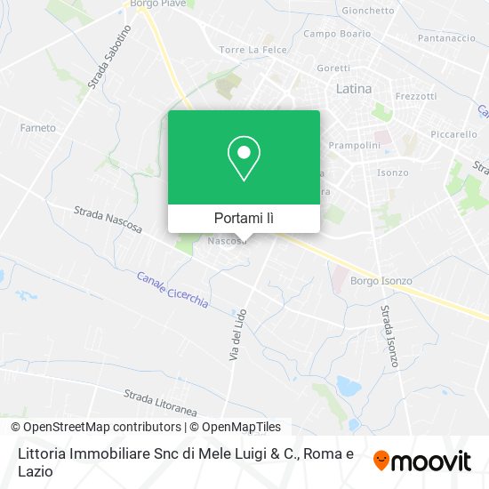 Mappa Littoria Immobiliare Snc di Mele Luigi & C.