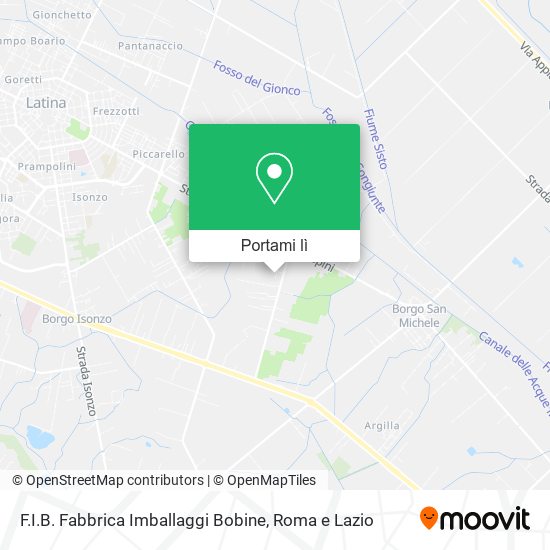 Mappa F.I.B. Fabbrica Imballaggi Bobine
