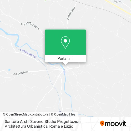 Mappa Santoro Arch. Saverio Studio Progettazioni Architettura Urbanistica
