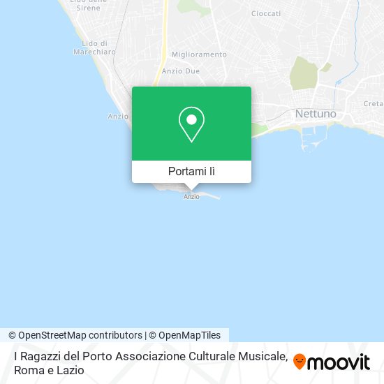 Mappa I Ragazzi del Porto Associazione Culturale Musicale