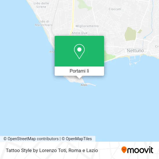 Mappa Tattoo Style by Lorenzo Toti