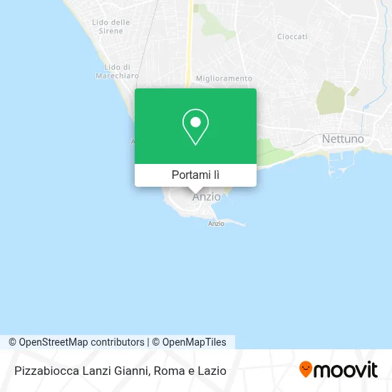 Mappa Pizzabiocca Lanzi Gianni