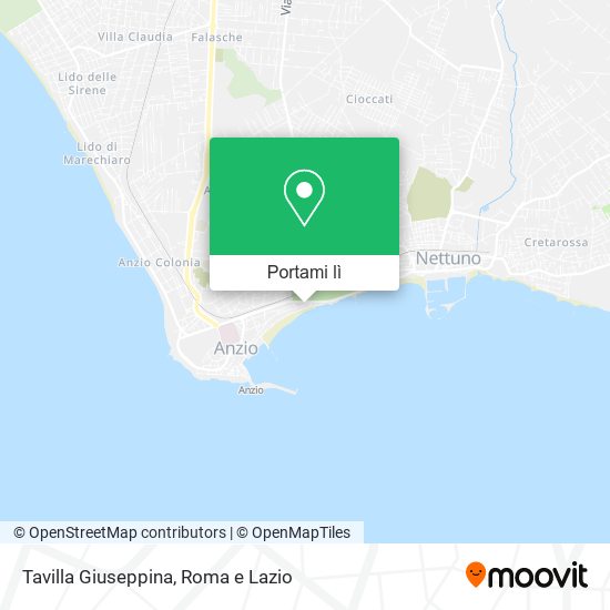 Mappa Tavilla Giuseppina