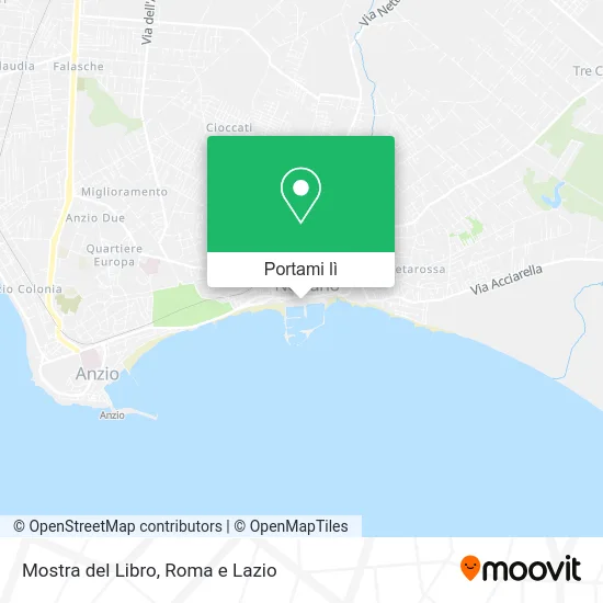 Mappa Mostra del Libro