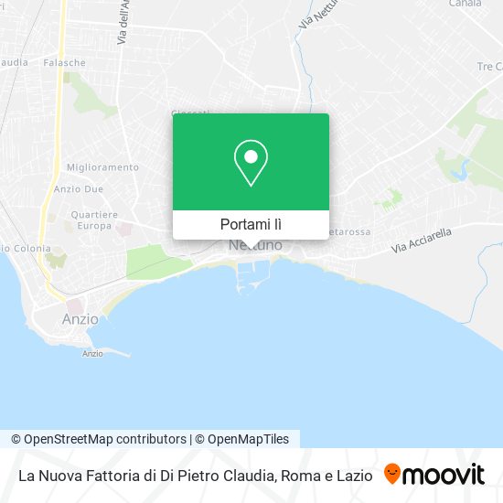 Mappa La Nuova Fattoria di Di Pietro Claudia