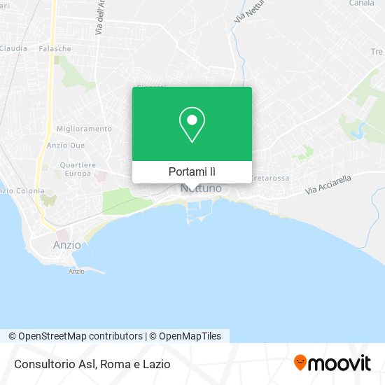 Mappa Consultorio Asl