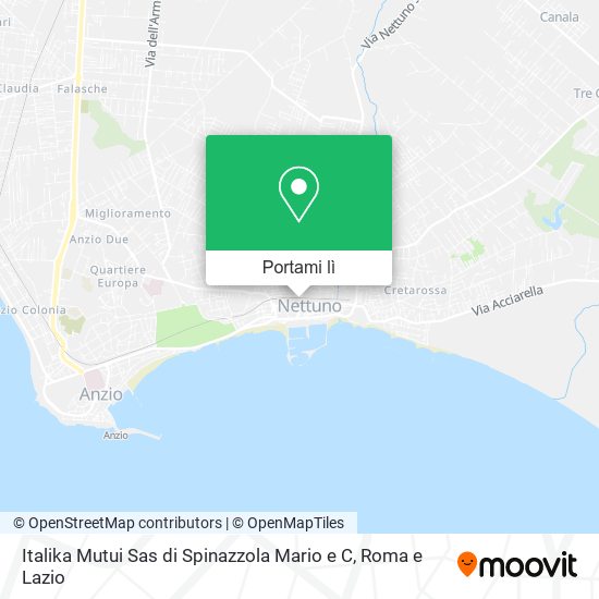 Mappa Italika Mutui Sas di Spinazzola Mario e C