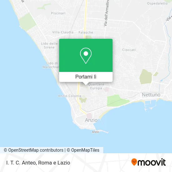 Mappa I. T. C. Anteo
