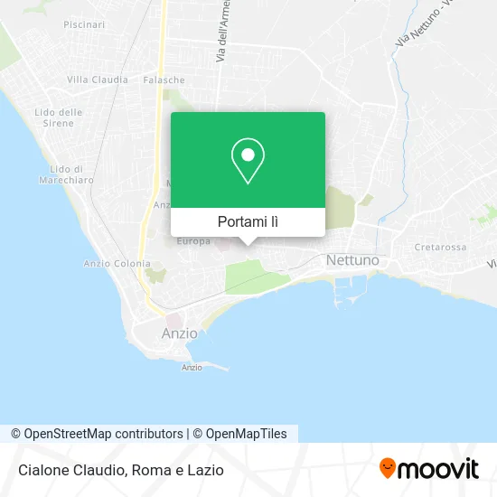 Mappa Cialone Claudio