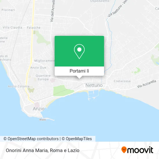 Mappa Onorini Anna Maria