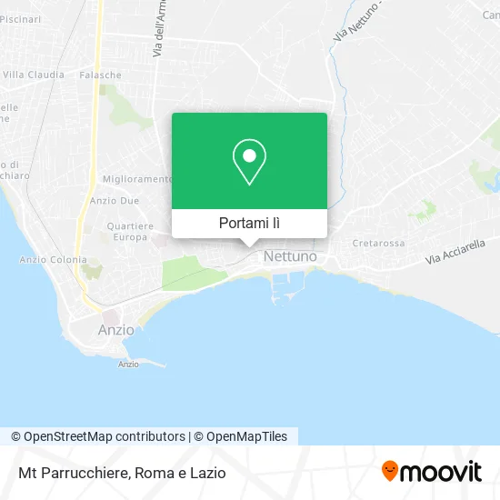 Mappa Mt Parrucchiere