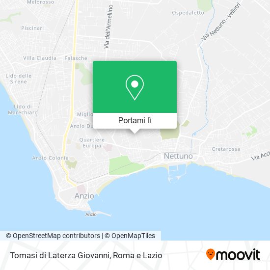 Mappa Tomasi di Laterza Giovanni