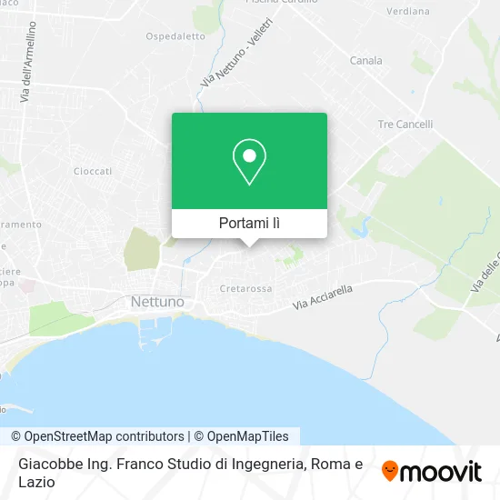 Mappa Giacobbe Ing. Franco Studio di Ingegneria