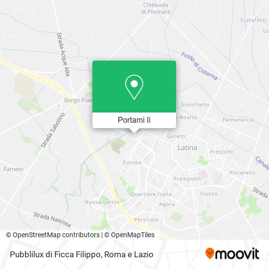 Mappa Pubblilux di Ficca Filippo
