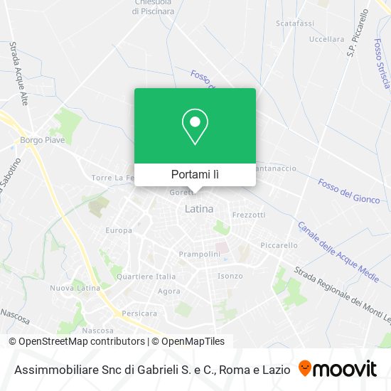 Mappa Assimmobiliare Snc di Gabrieli S. e C.