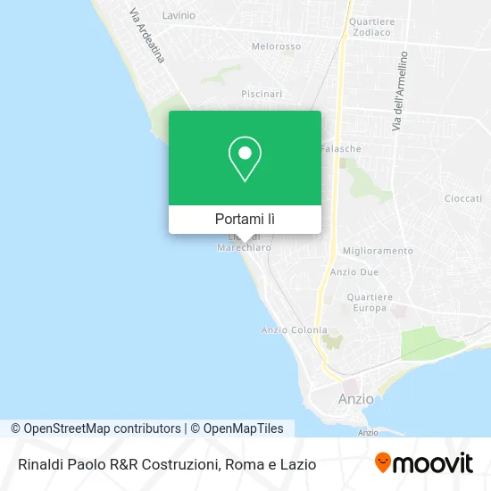 Mappa Rinaldi Paolo R&R Costruzioni