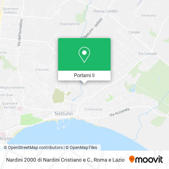Mappa Nardini 2000 di Nardini Cristiano e C.