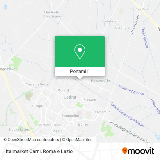 Mappa Italmarket Carni