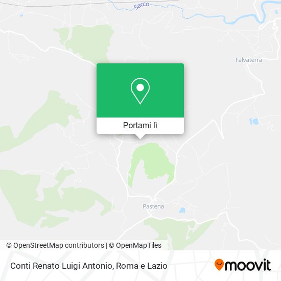 Mappa Conti Renato Luigi Antonio