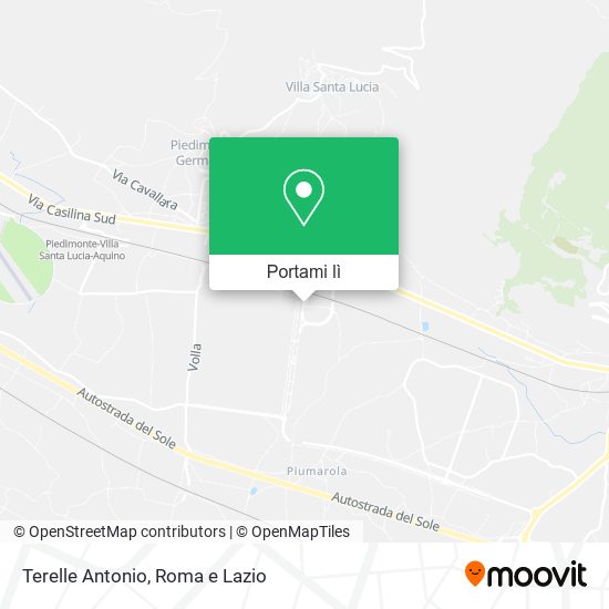 Mappa Terelle Antonio