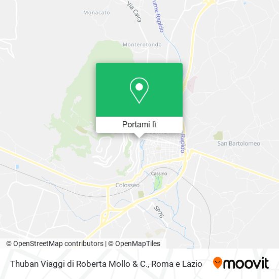 Mappa Thuban Viaggi di Roberta Mollo & C.