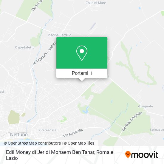 Mappa Edil Money di Jeridi Monaem Ben Tahar