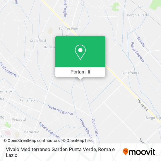 Mappa Vivaio Mediterraneo Garden Punta Verde