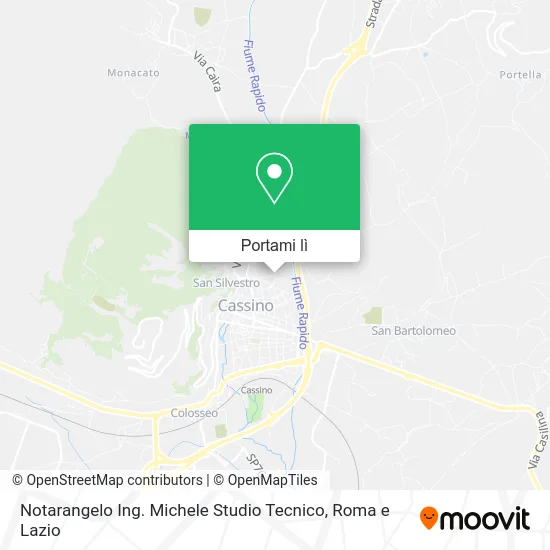 Mappa Notarangelo Ing. Michele Studio Tecnico