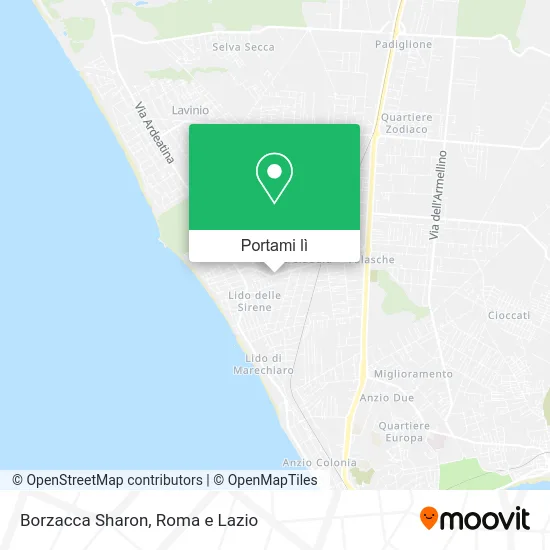 Mappa Borzacca Sharon