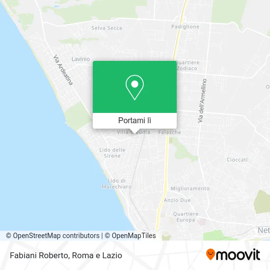 Mappa Fabiani Roberto