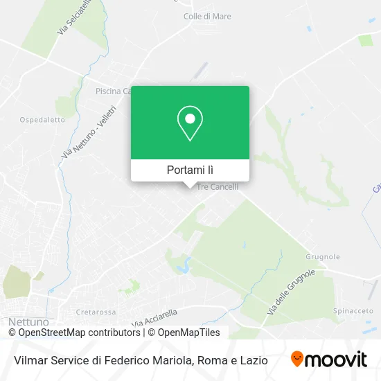 Mappa Vilmar Service di Federico Mariola