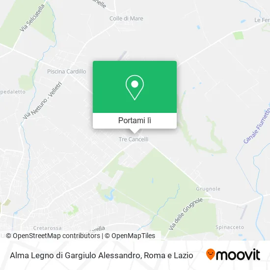 Mappa Alma Legno di Gargiulo Alessandro