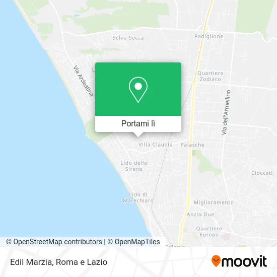 Mappa Edil Marzia