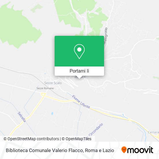 Mappa Biblioteca Comunale Valerio Flacco