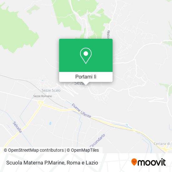Mappa Scuola Materna P.Marine