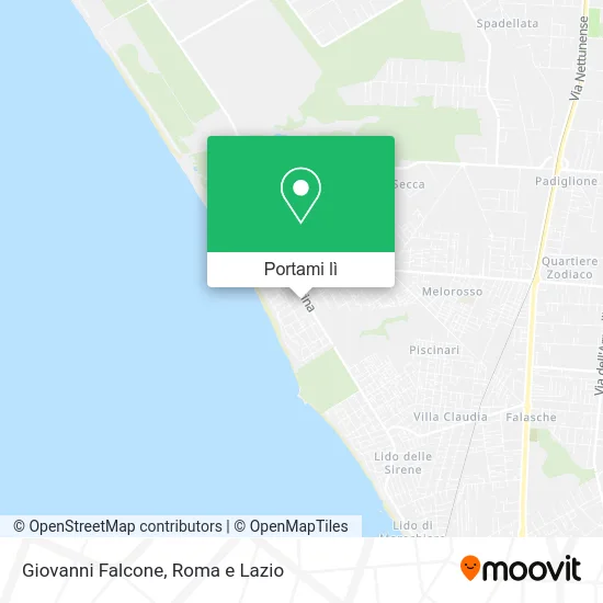 Mappa Giovanni Falcone