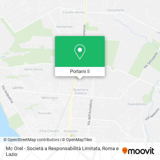 Mappa Mc Orel - Società a Responsabilità Limitata