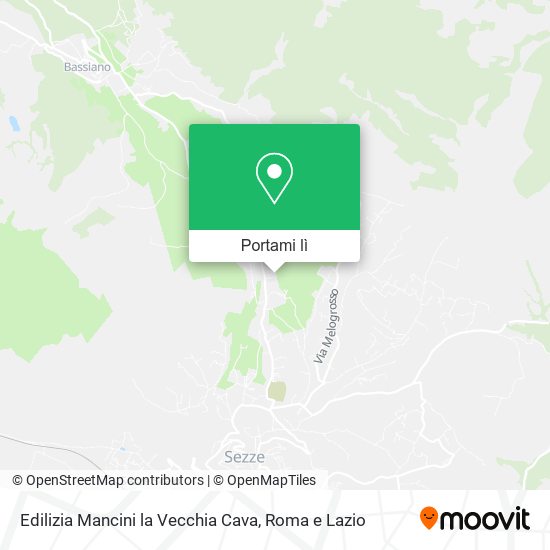 Mappa Edilizia Mancini la Vecchia Cava
