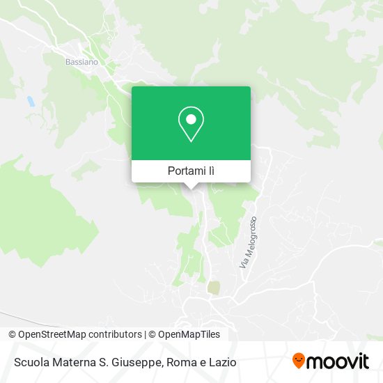 Mappa Scuola Materna S. Giuseppe