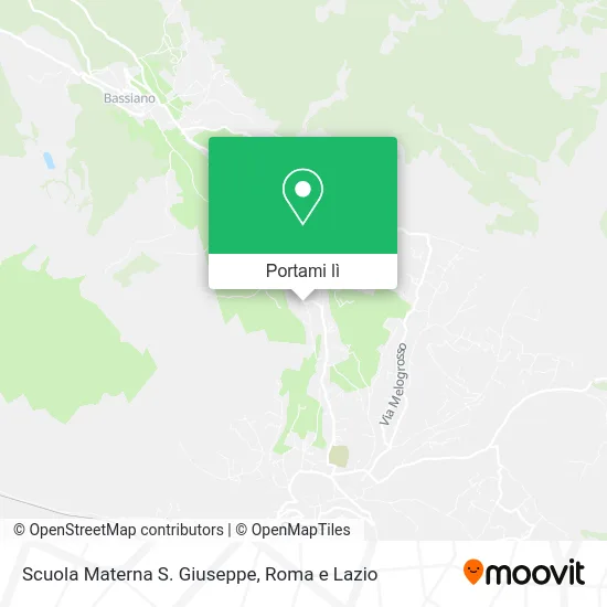 Mappa Scuola Materna S. Giuseppe